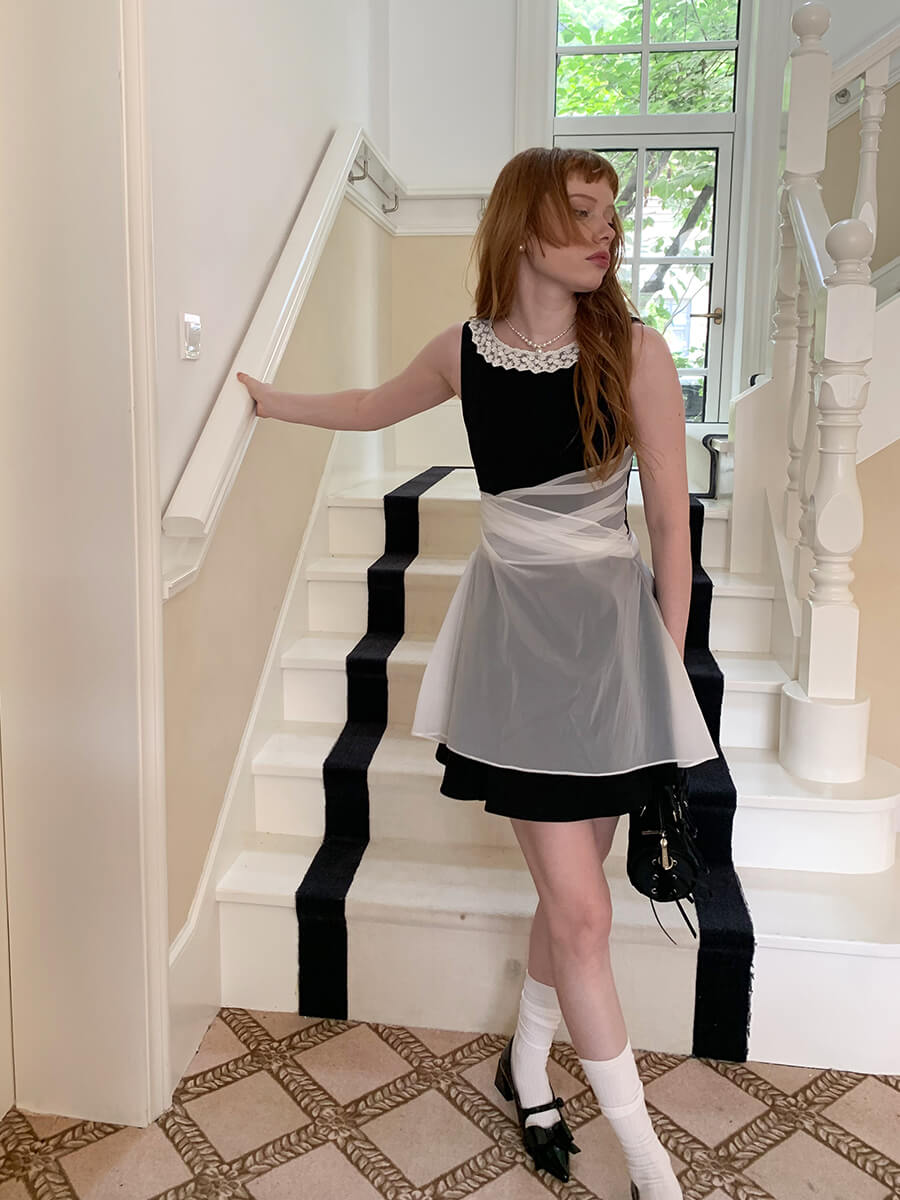 Classic Apron Style Dress