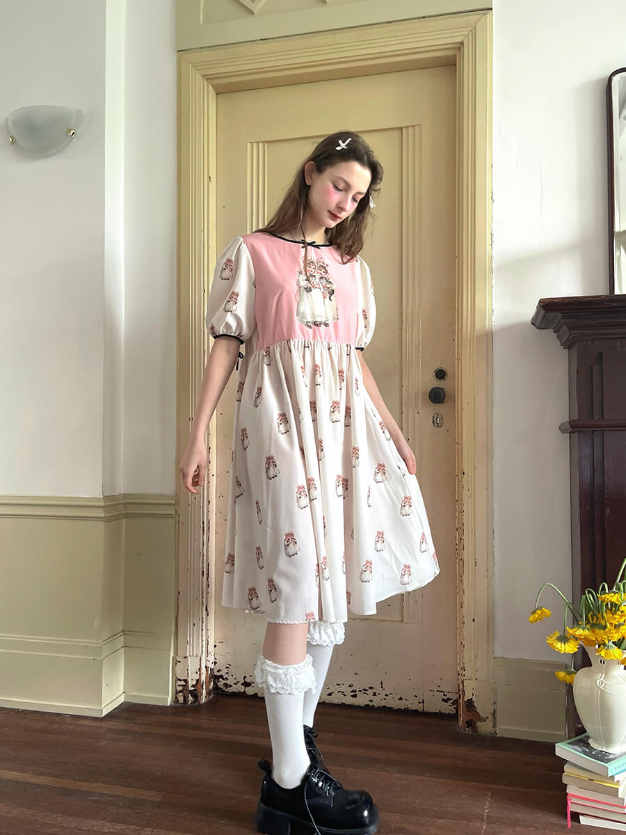 Antique Ribbon Doll Dress