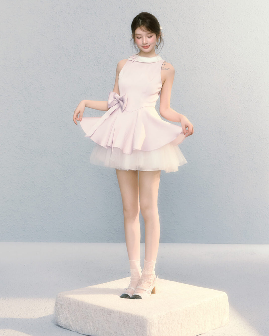 Sweet Ballet Layered Dress(全2色)