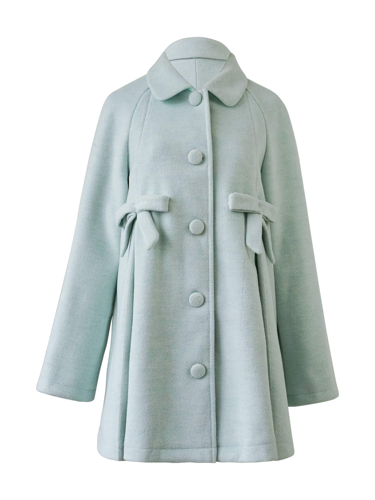 Mint Breeze Classic Flare Coat