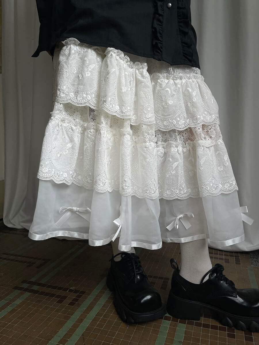 エンジェリックフリルスカート