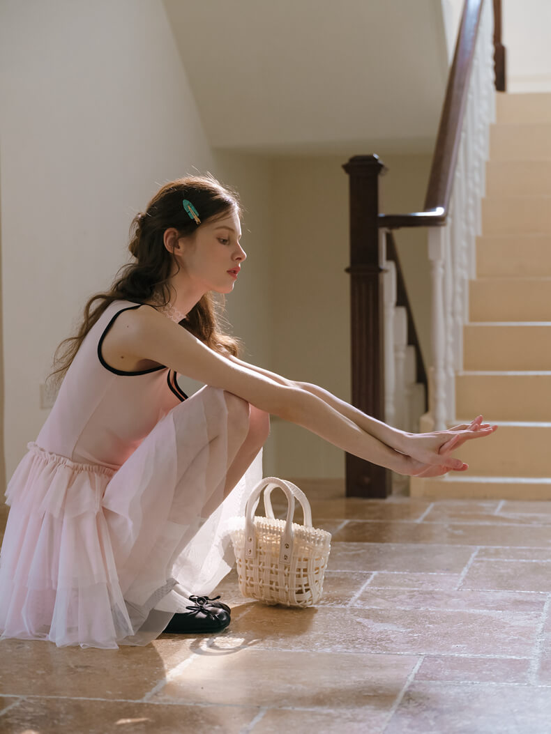 Ballerina Tulle Layered Dress