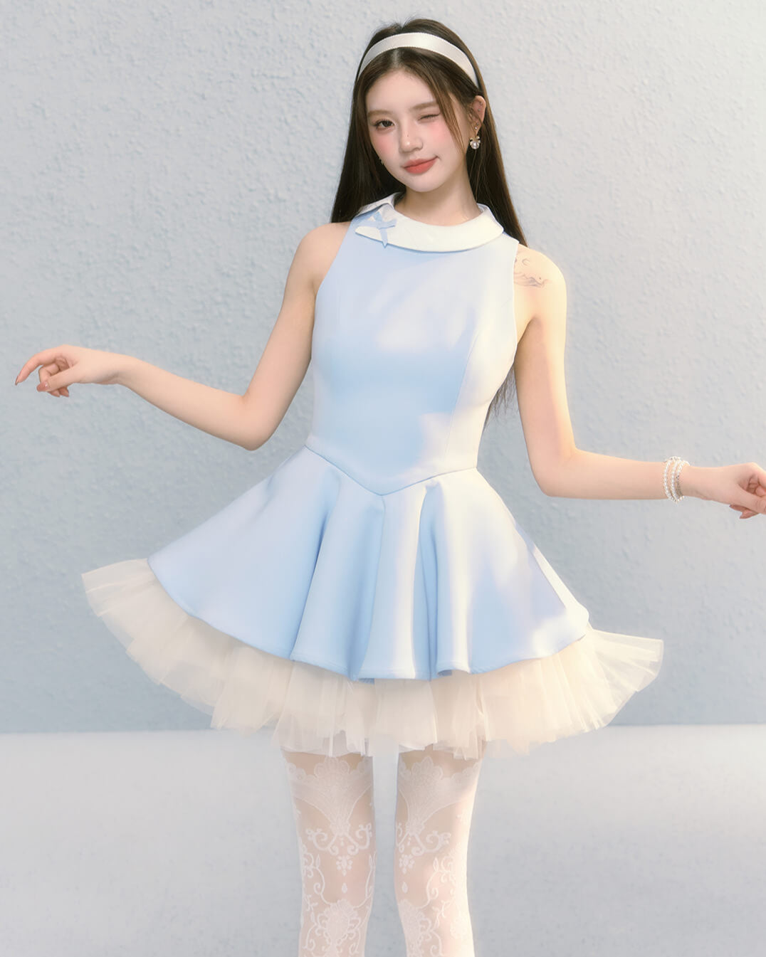 Sweet Ballet Layered Dress(全2色)