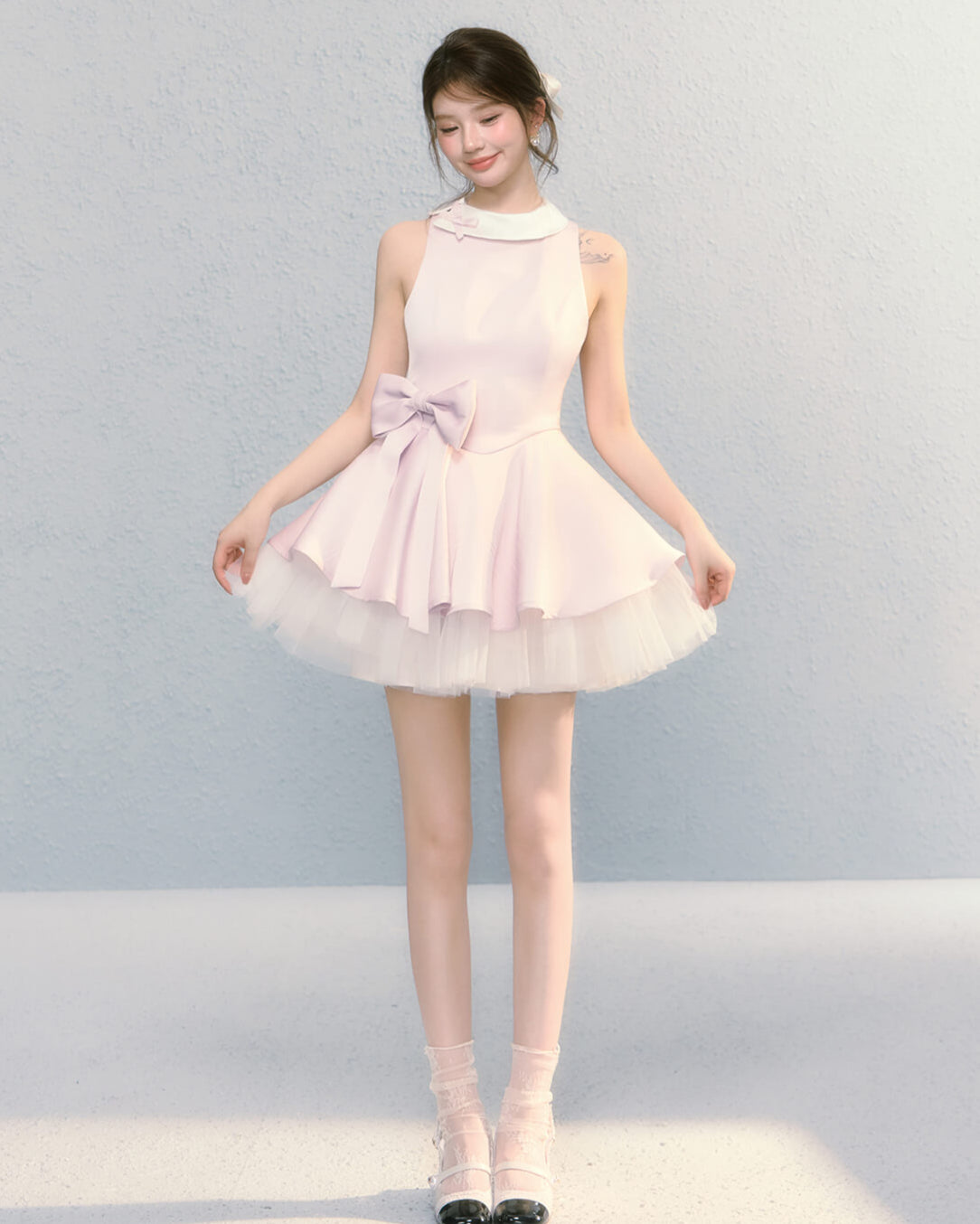 Sweet Ballet Layered Dress(全2色)