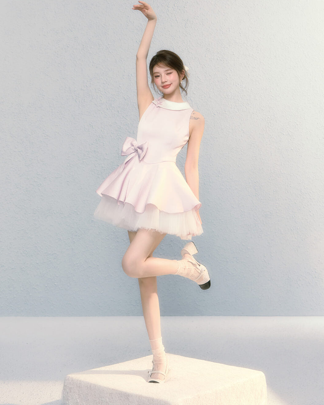 Sweet Ballet Layered Dress(全2色)