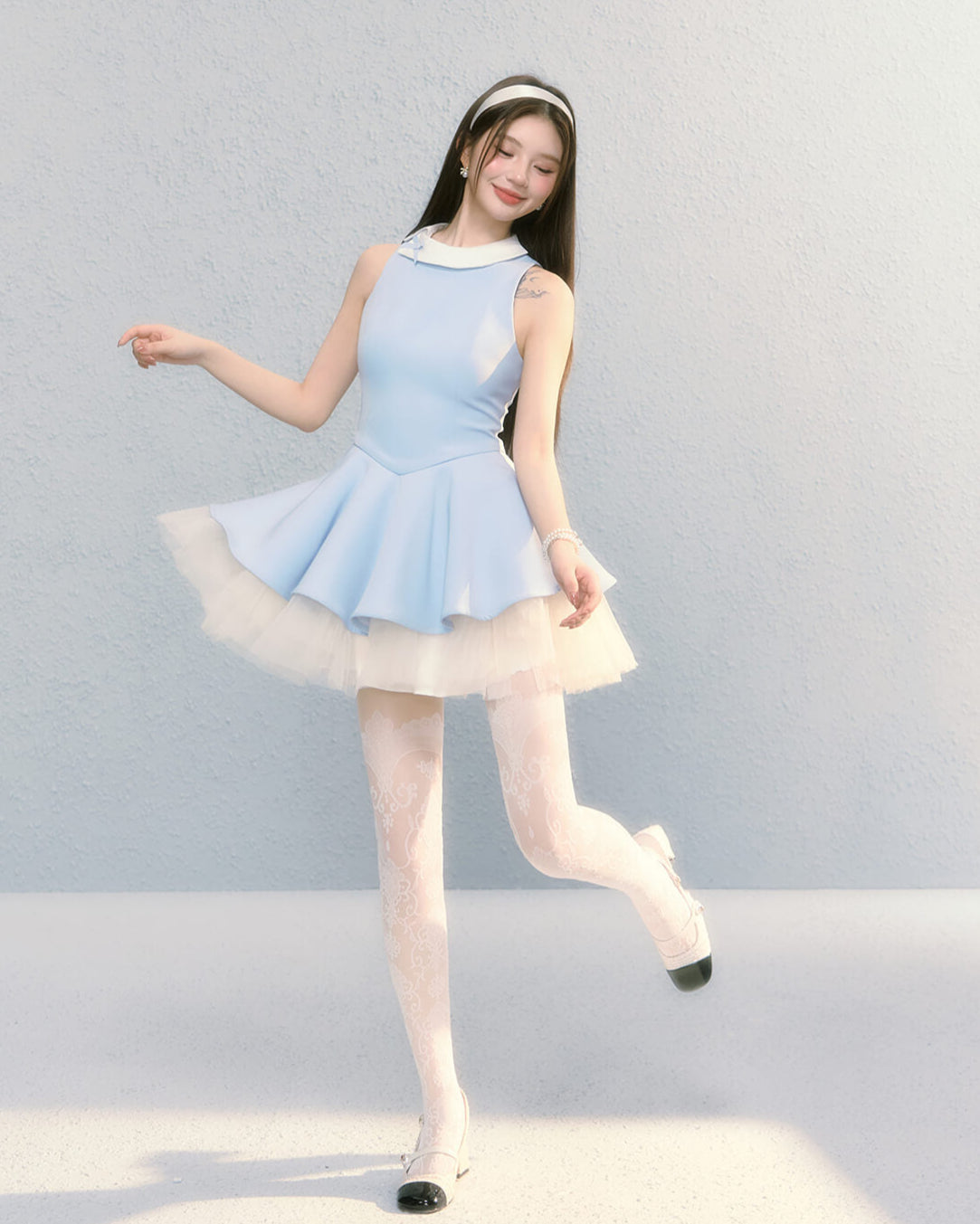 Sweet Ballet Layered Dress(全2色)