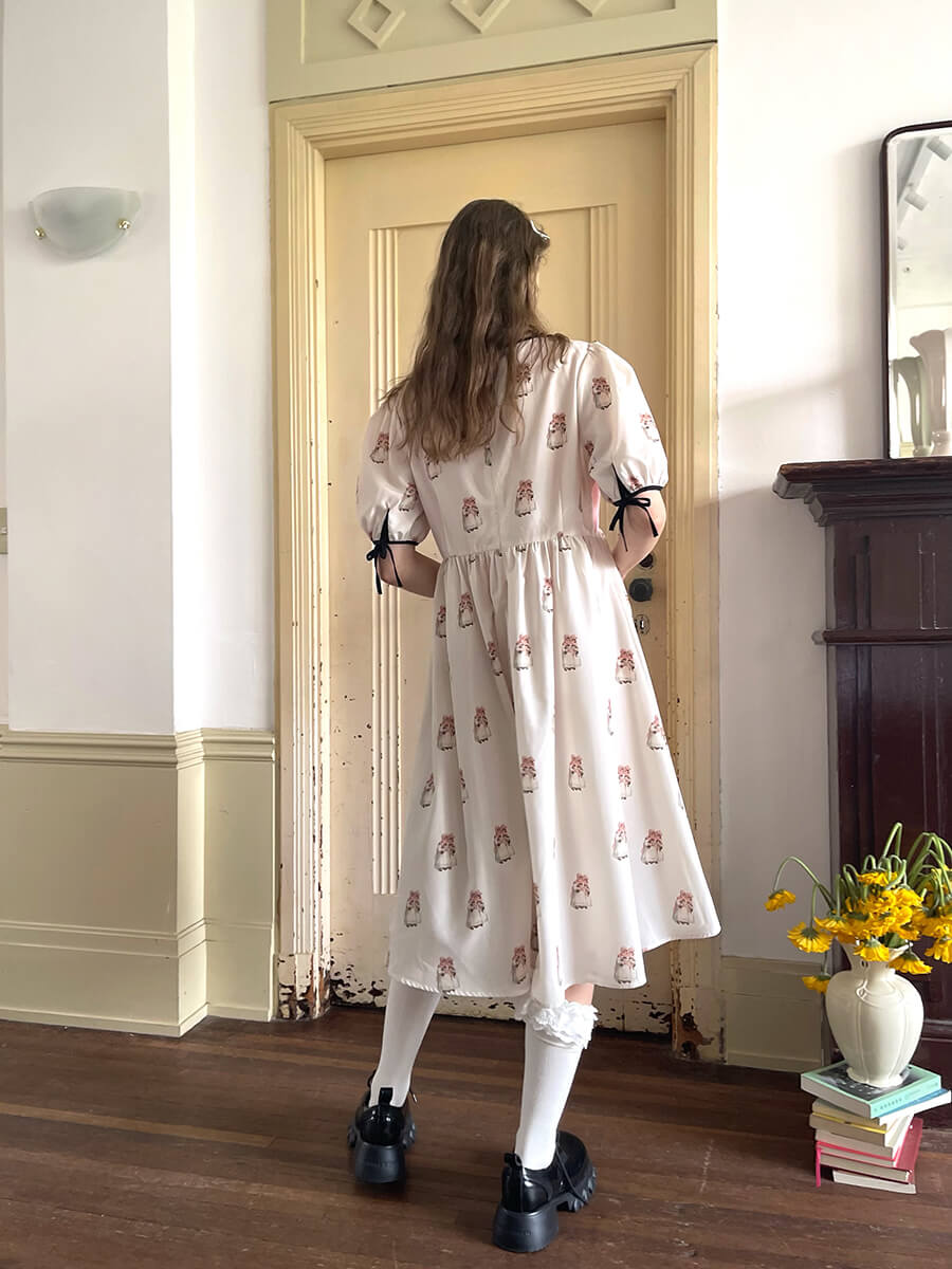 Antique Ribbon Doll Dress