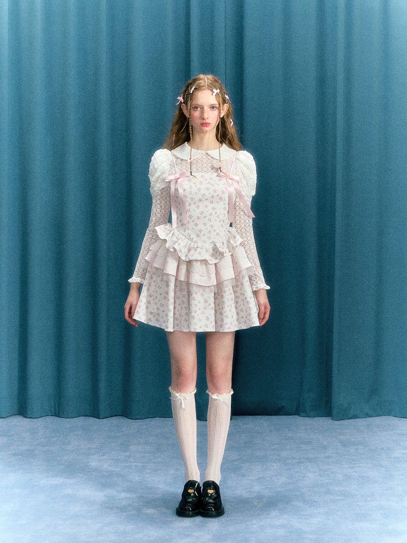 Ribbon Lace Doll Camisole Dress