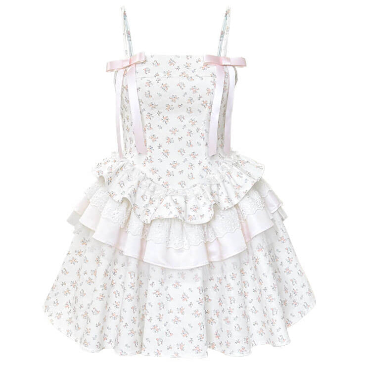 Ribbon Lace Doll Camisole Dress