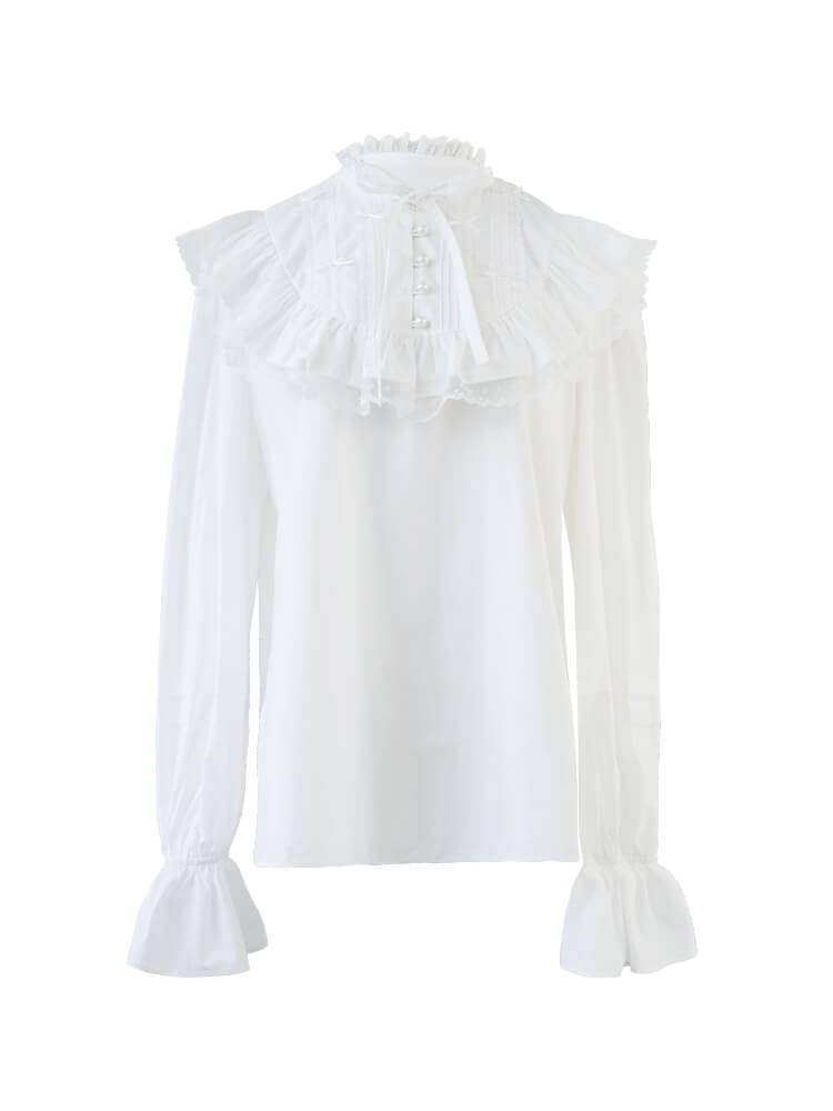 Classical Frill Romantic Blouse