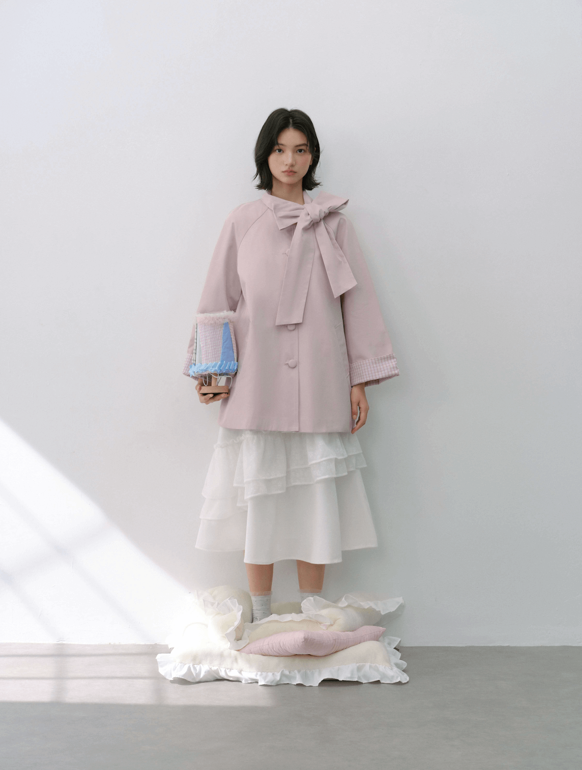 Graceful Volume Flare Skirt（全2色）