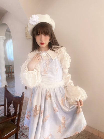 Feather Touch Romantic Blouse（全2色）