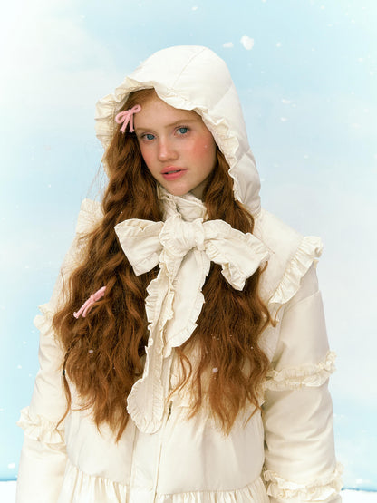 Dreamy Flounce Bow Down Jacket