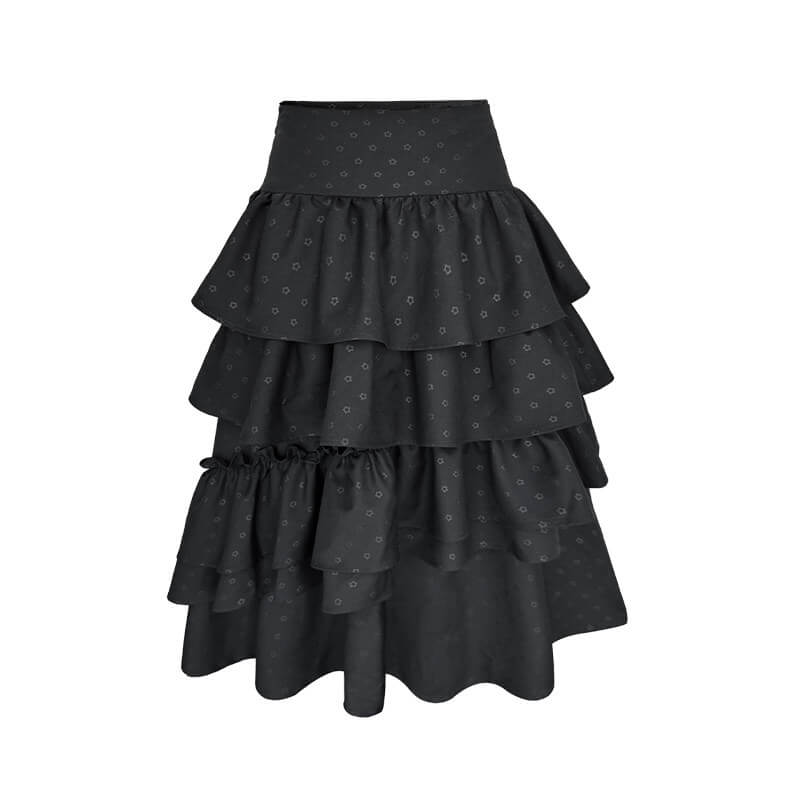 Graceful Volume Flare Skirt（全2色）