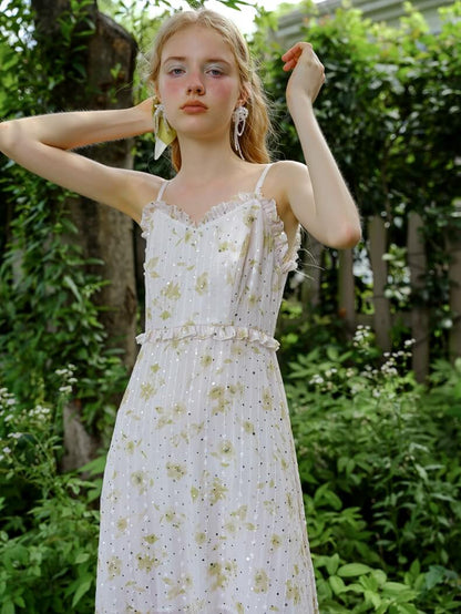 Glitter Flower 2way Dress