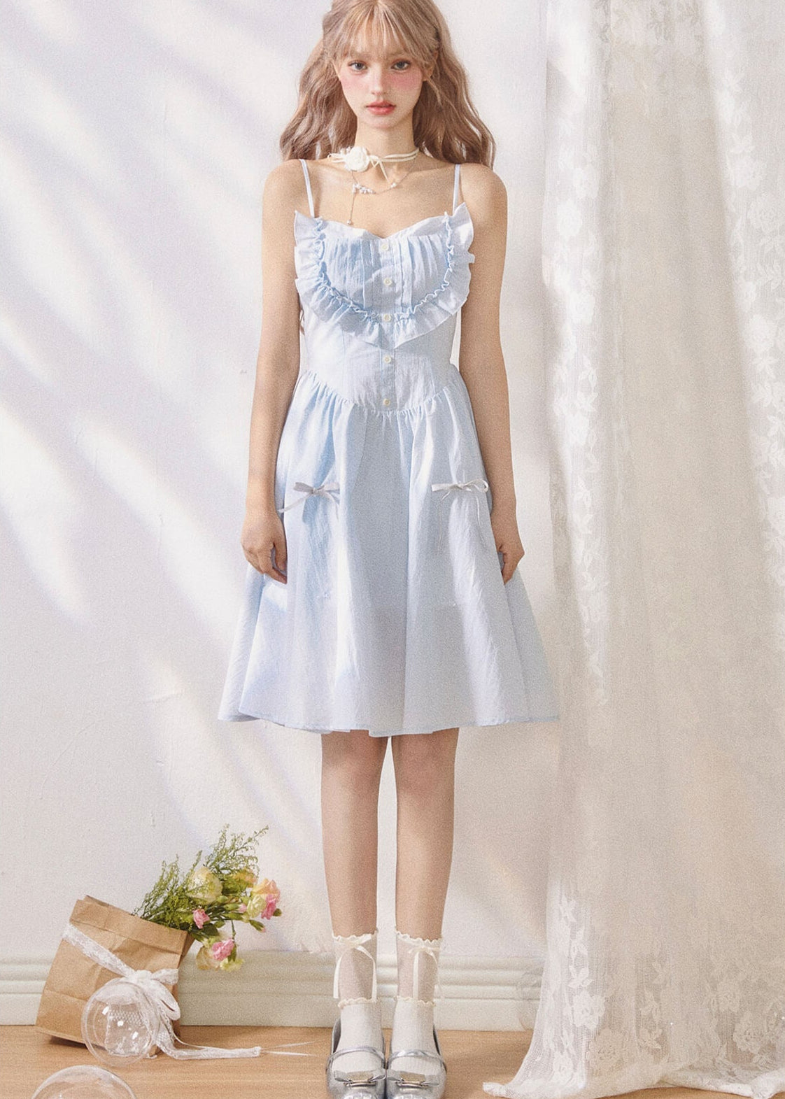 Sugar Sky Frill Dress