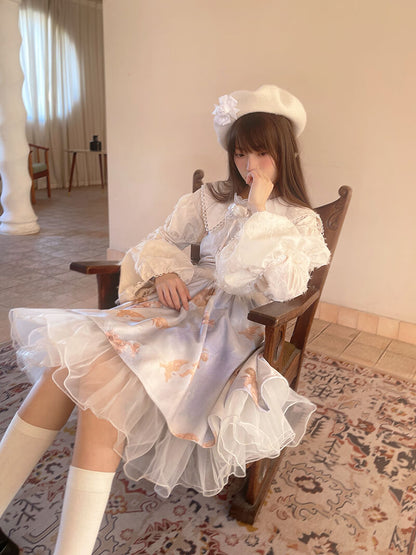 Feather Touch Romantic Blouse（全2色）