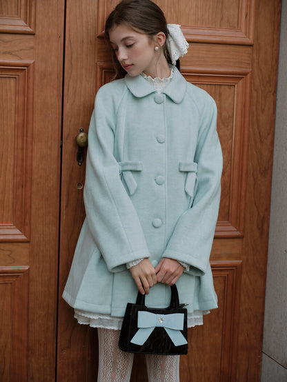 Mint Breeze Classic Flare Coat