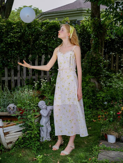 Glitter Flower 2way Dress