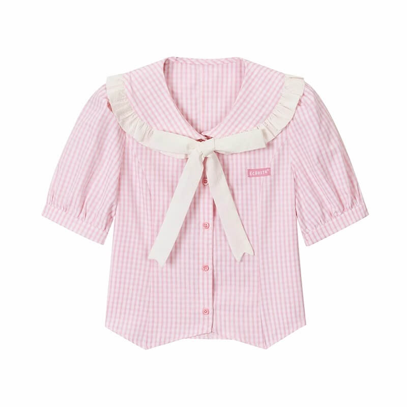 Candy lace gingham ribbon setup