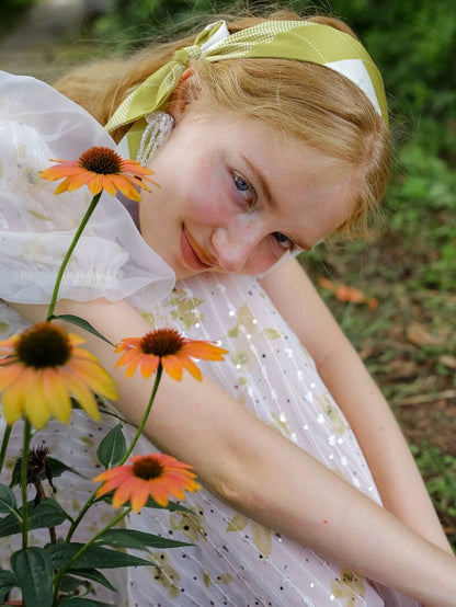 Glitter Flower 2way Dress