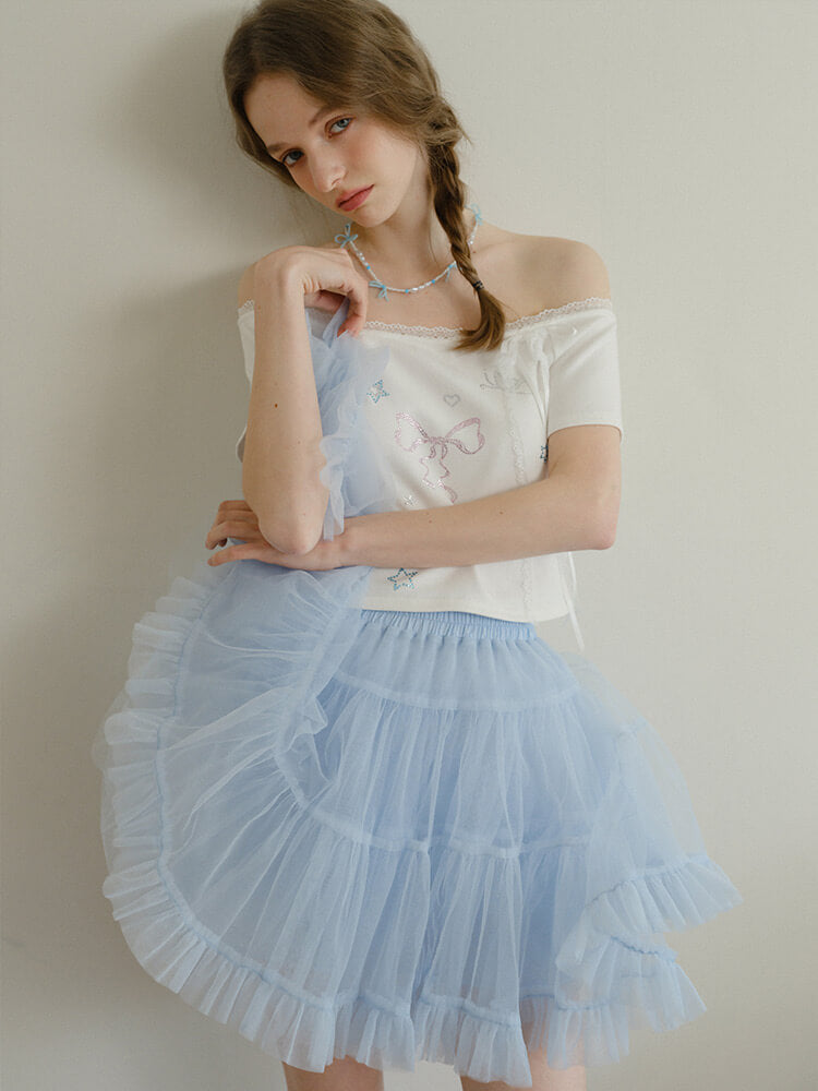 Candy Puff Tulle Skirt