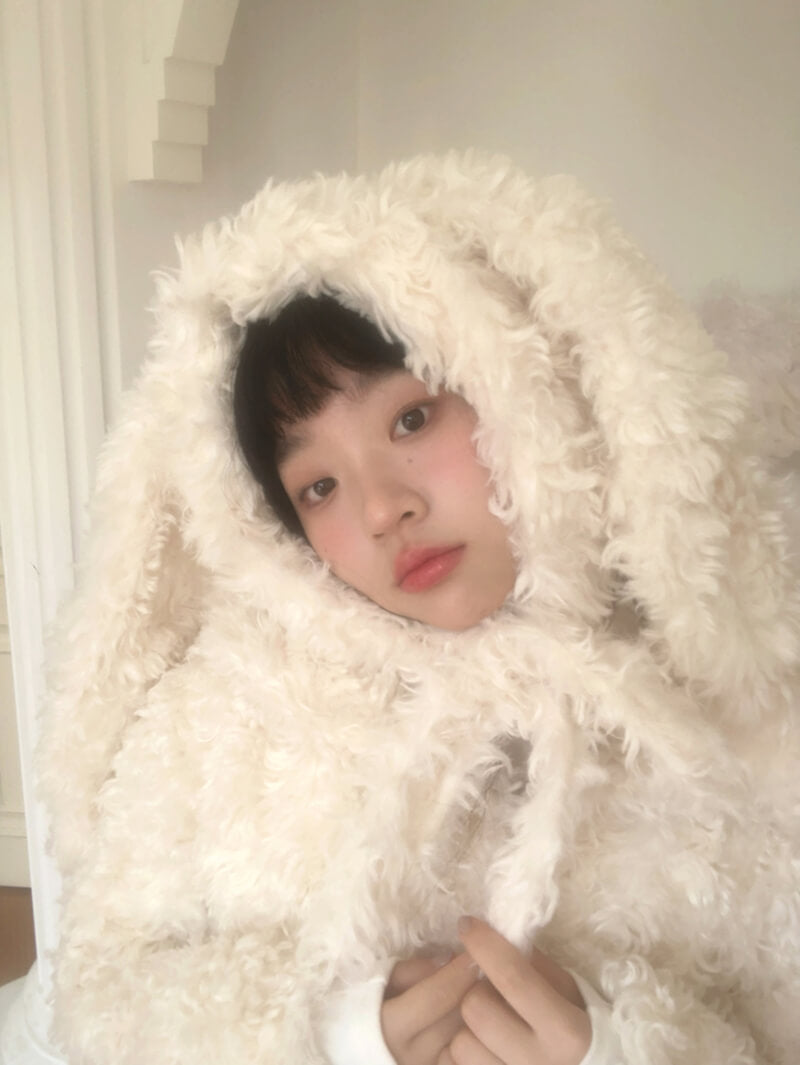 Sugar Fluff Ribbon Collar Jacket（全2色）