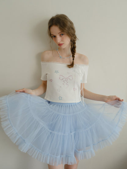 Candy Puff Tulle Skirt