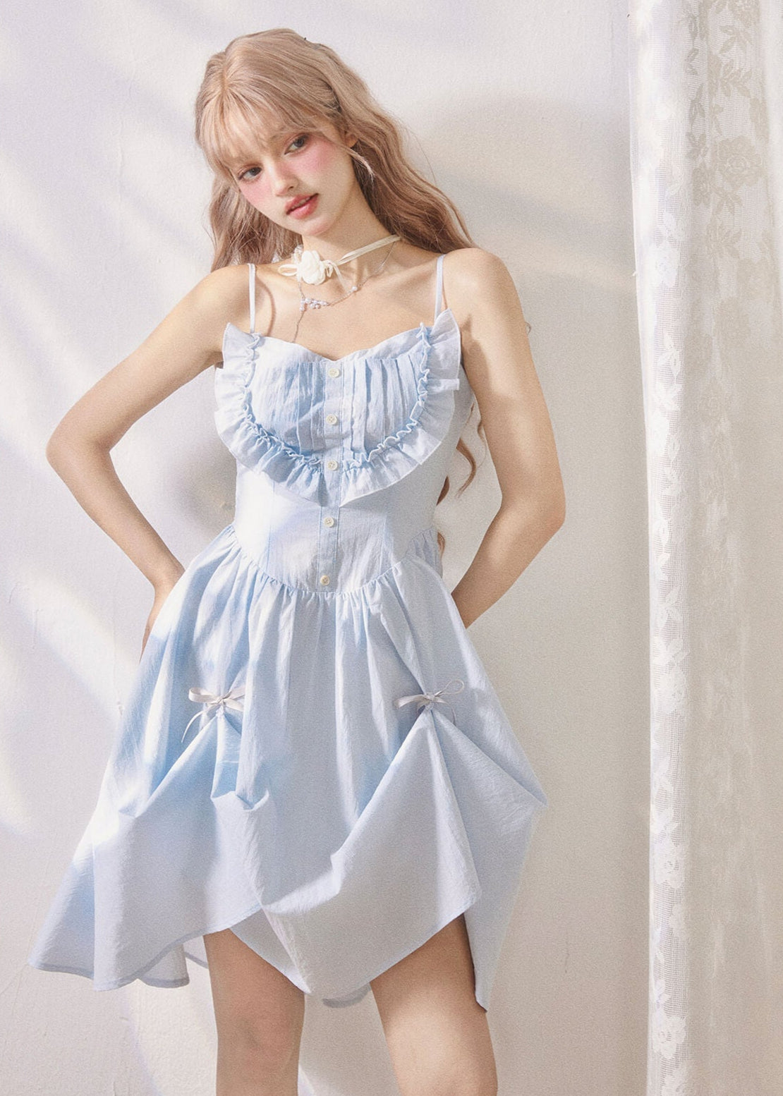 Sugar Sky Frill Dress