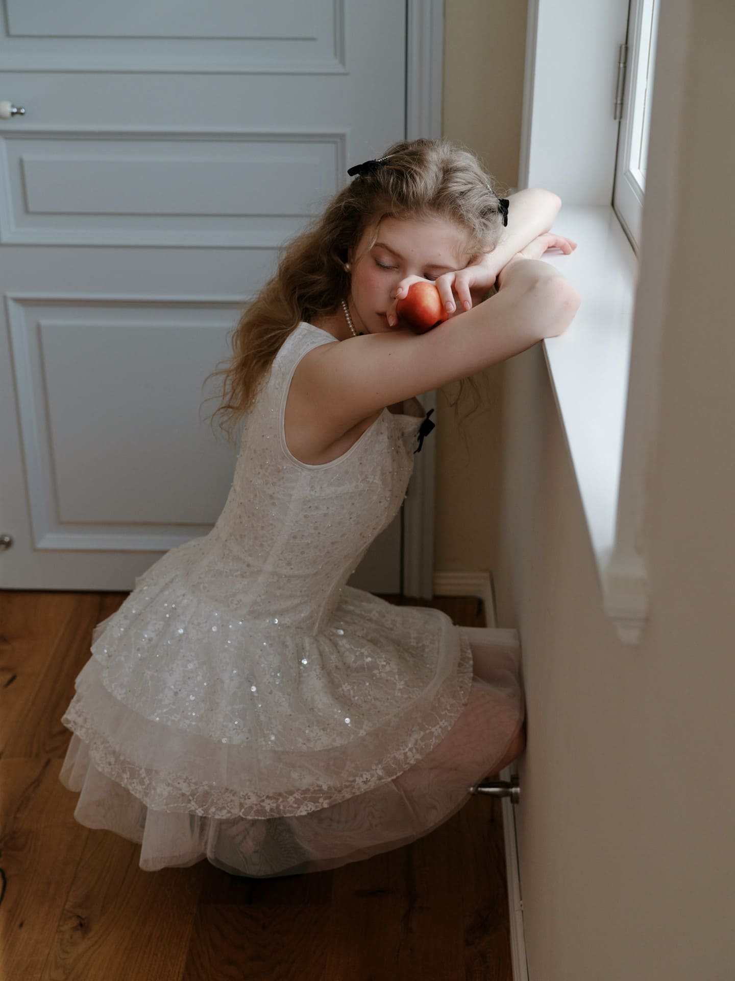 Elegant Sequin Tulle Tiered Mini Dress