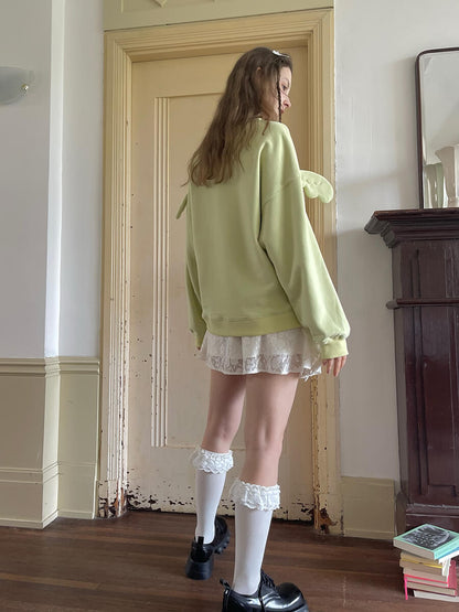 Sugar Pop Heart Ribbon Skirt