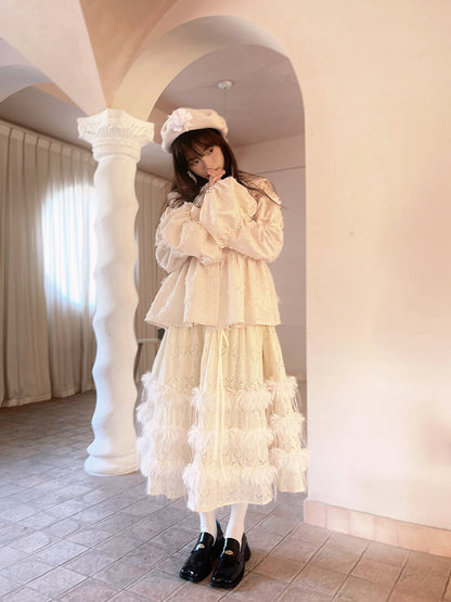 Feather Touch Romantic Blouse（全2色）