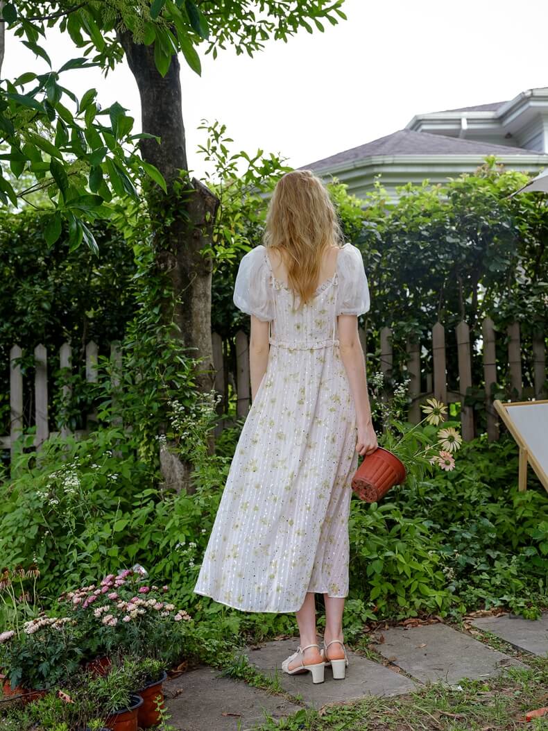 Glitter Flower 2way Dress