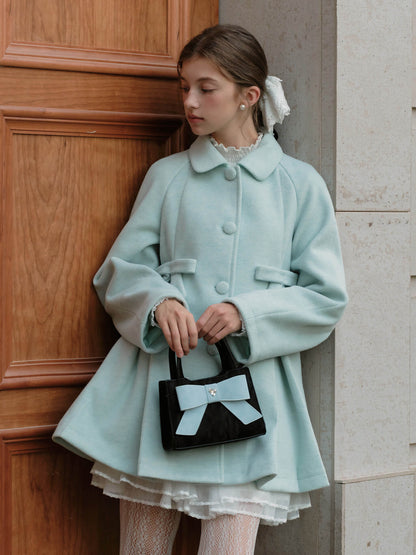 Mint Breeze Classic Flare Coat