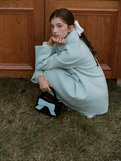 Mint Breeze Classic Flare Coat