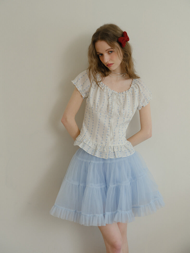 公式】Candy Puff Tulle Skirt - Fantage（ファンテージ）｜レディース