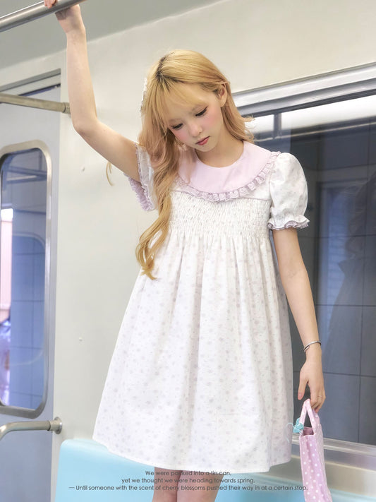 Grace Blossom Smocked Dress