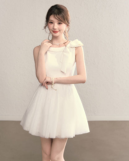 Pastel Charm Ribbon Dress（全2色）