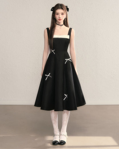 Romantic Ribbon Strap Dress（全2色）
