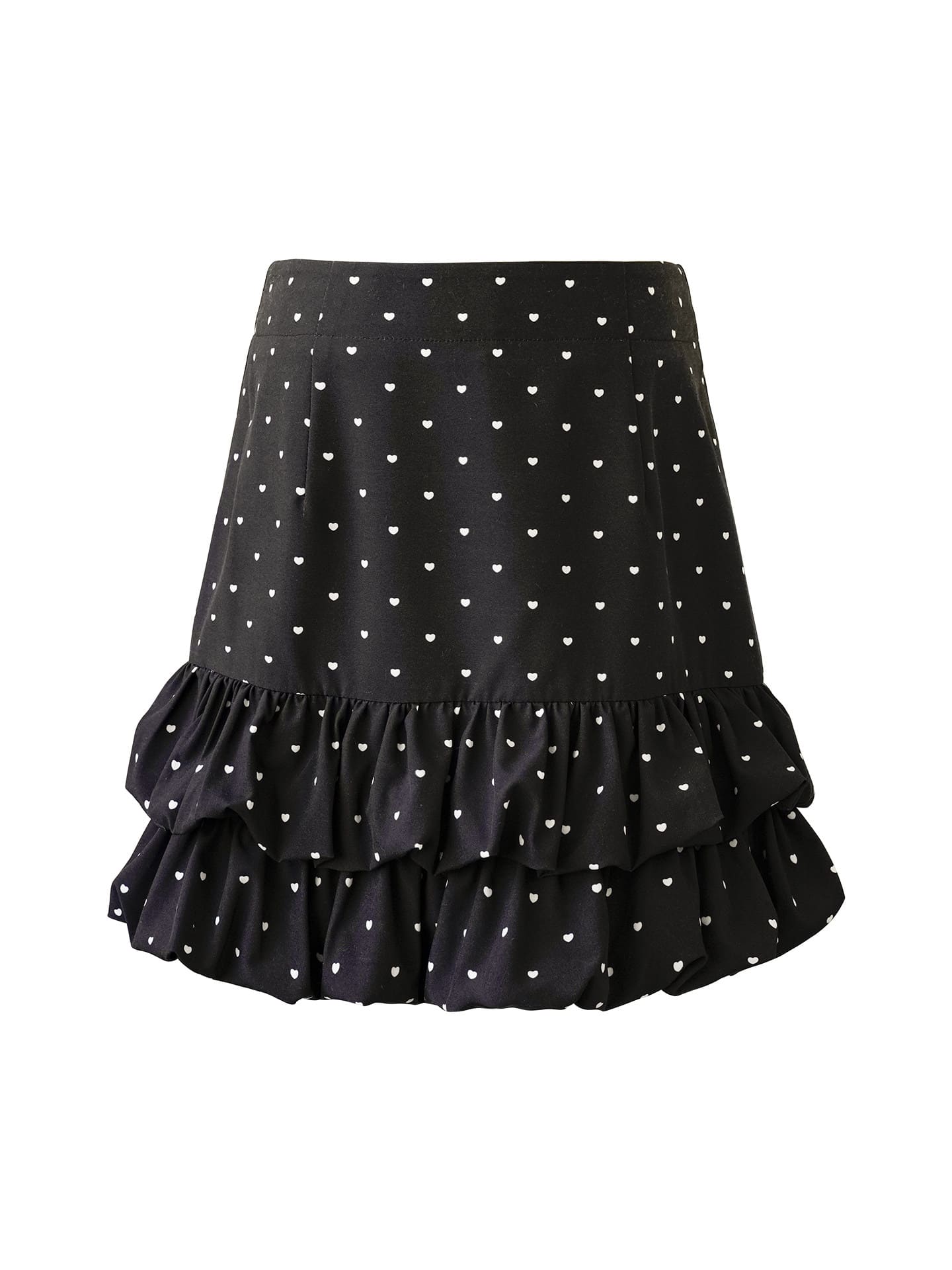 公式】Heart Dot Frill Mini Skirt - Fantage（ファンテージ