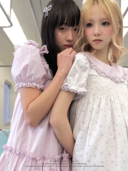 Grace Blossom Smocked Dress