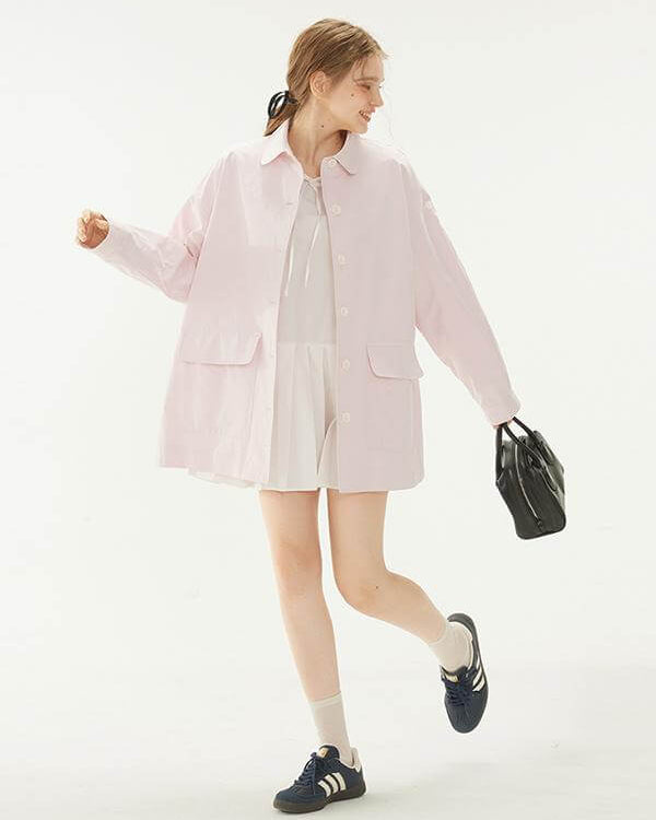 Basic Color Spring Light Jacket