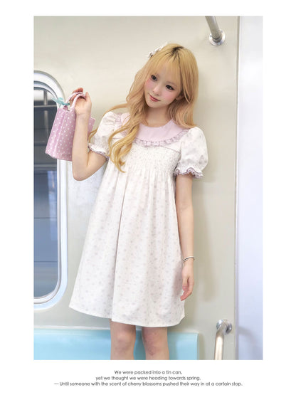 Grace Blossom Smocked Dress