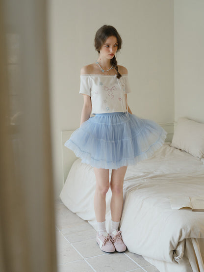 Candy Puff Tulle Skirt