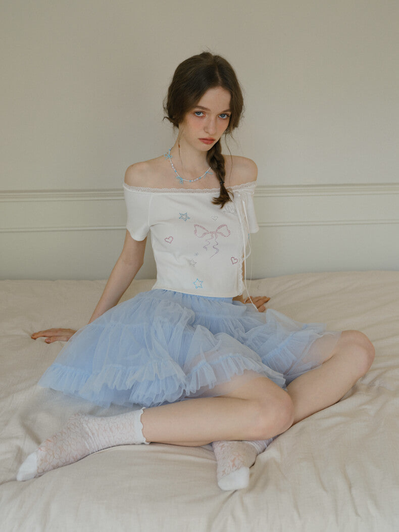 Candy Puff Tulle Skirt
