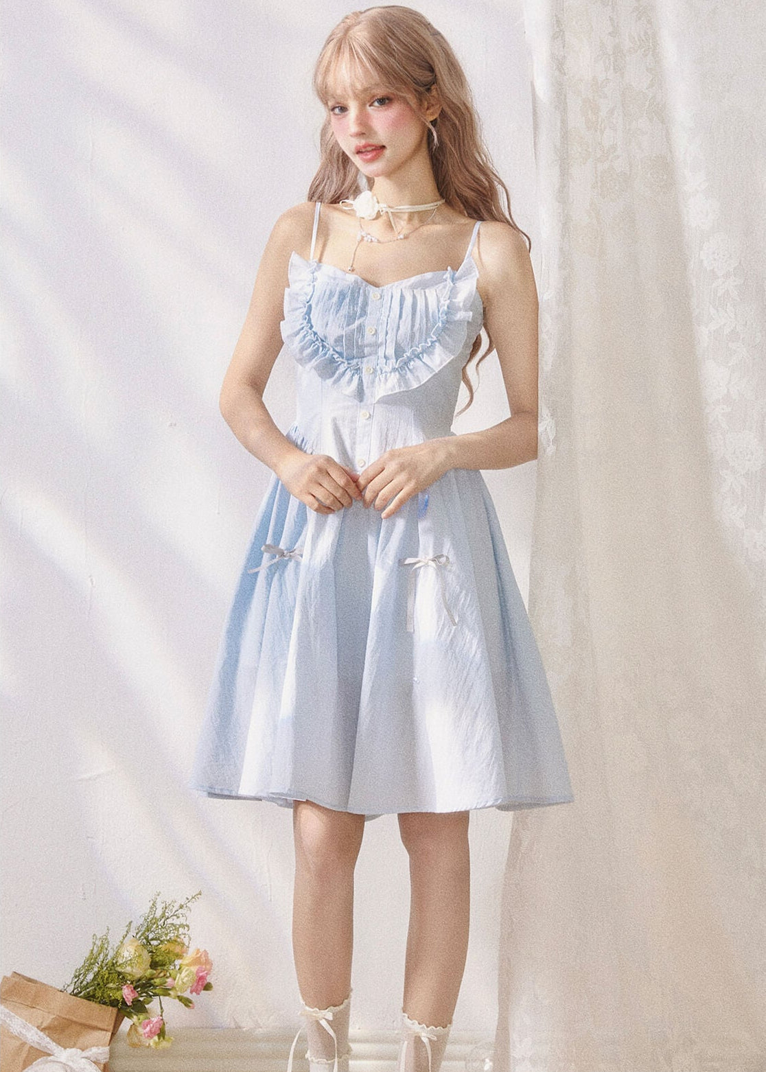 Sugar Sky Frill Dress