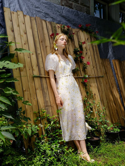 Glitter Flower 2way Dress