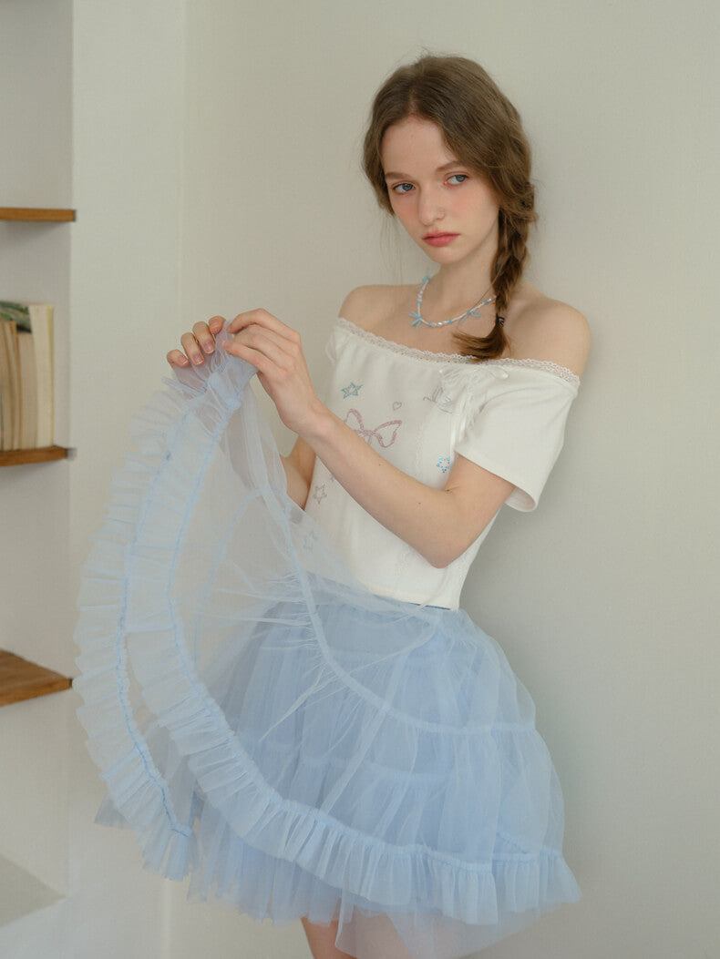 Candy Puff Tulle Skirt