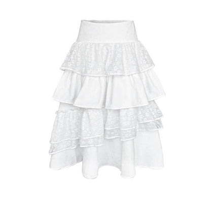Graceful Volume Flare Skirt（全2色）