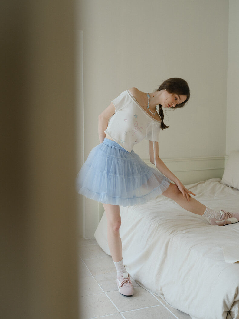 公式】Candy Puff Tulle Skirt - Fantage（ファンテージ）｜レディース